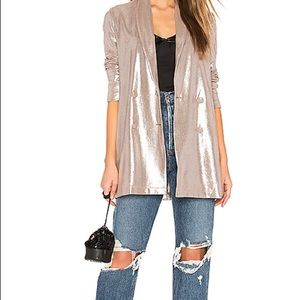 Revolve About Us Matilda Metallic Blazer